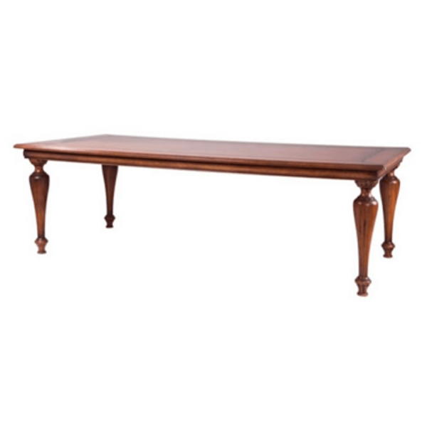 Mesa de Madeira Aurora com Pés Torneados