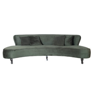 Sofá Veludo Verde