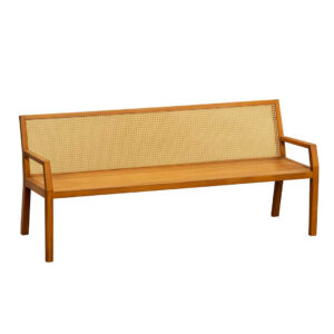 Banco com Encosto em Ratan