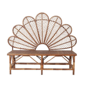 Banco Pavão em Vime