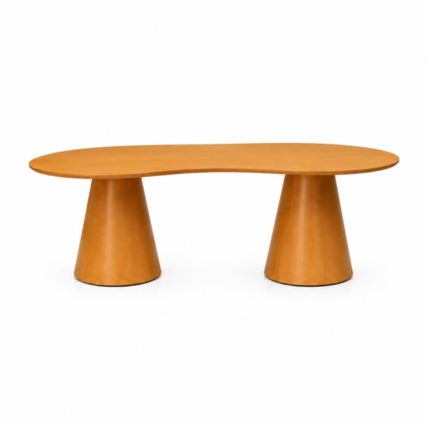 Mesa orgânica Arco 2,00m comp x 1,10m prof x 0,70 alt