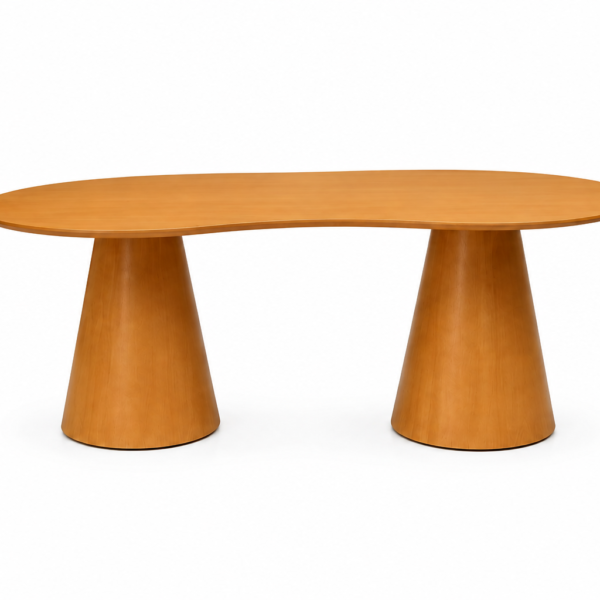 Mesa orgânica Arco 2,00m comp x 1,10m prof x 0,70 alt