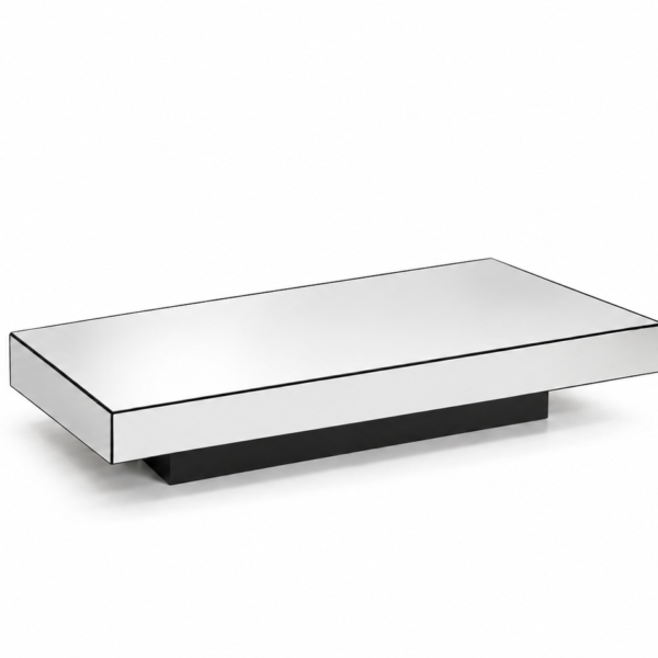 Mesa de centro de espelho 1,60m comp