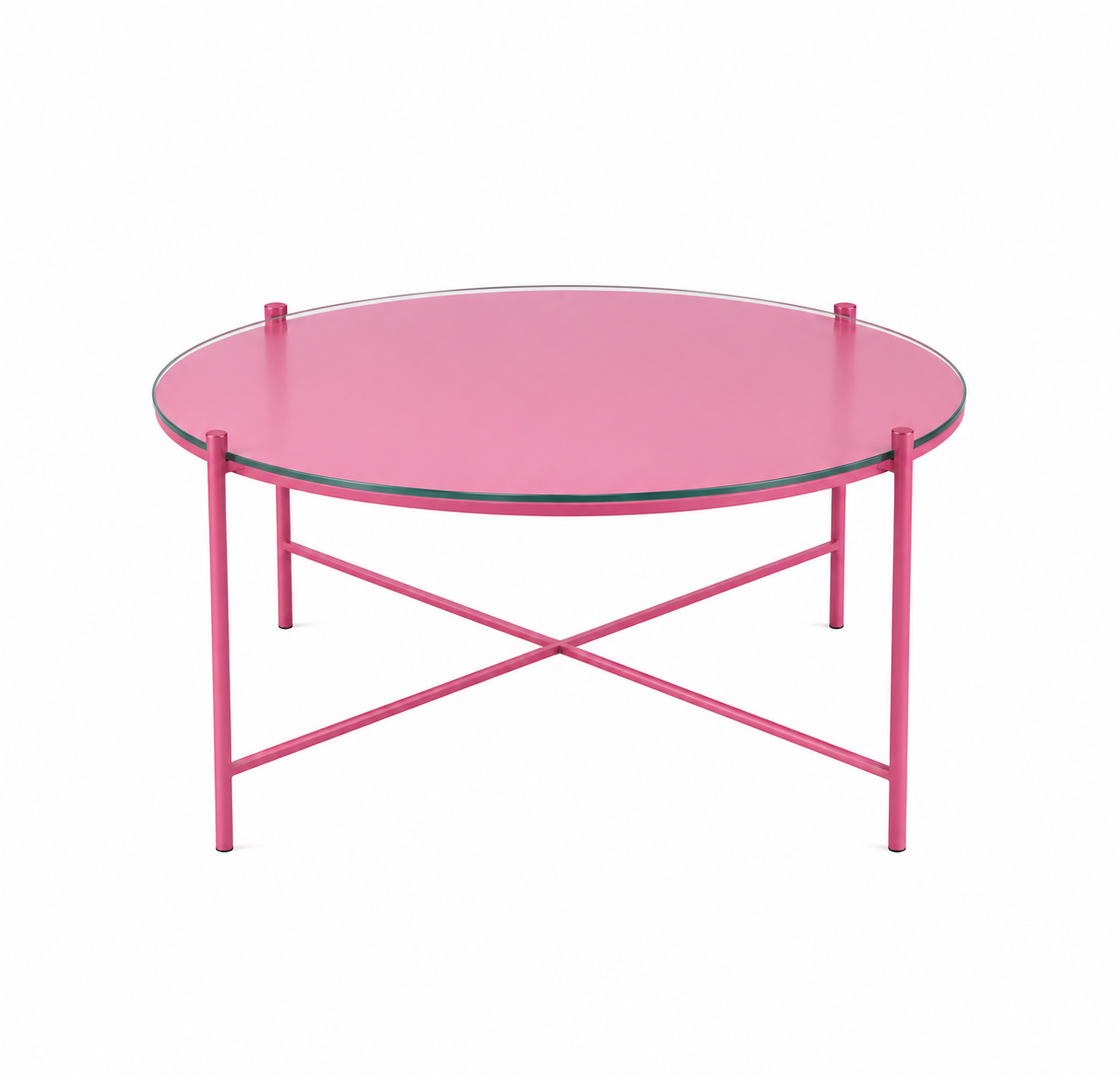 Mesa de centro colors 0,80m diâm x 0,40m alt