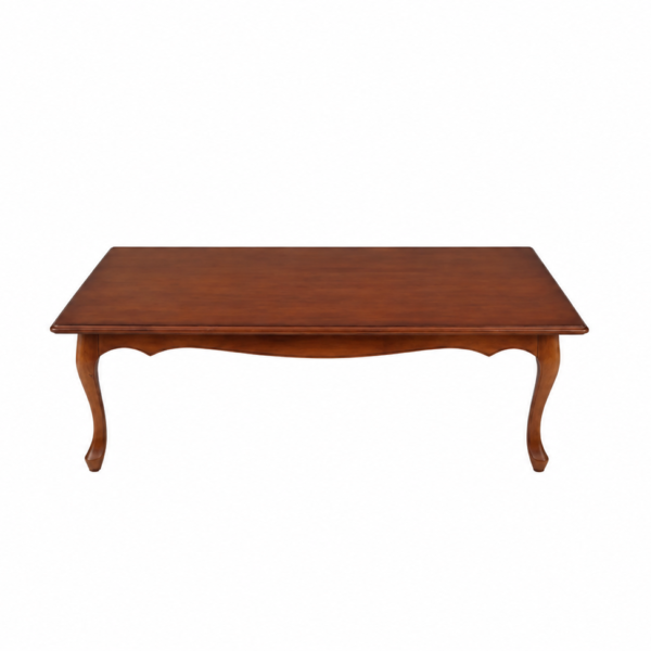 Mesa de centro de madeira clássica