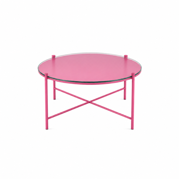 Mesa de centro colors 0,60m diâm x 0,35m alt