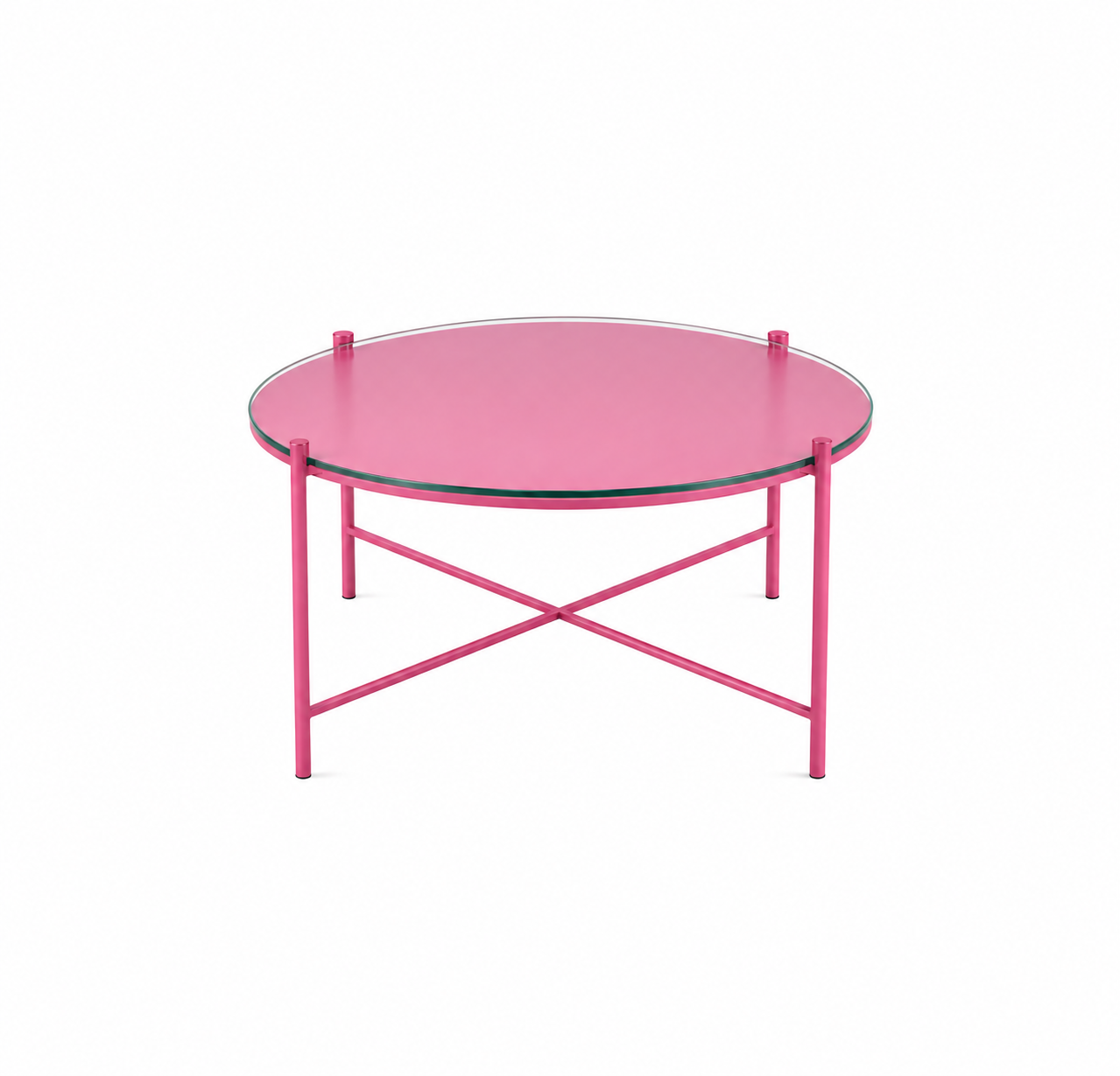 Mesa de centro colors 0,60m diâm x 0,35m alt